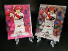 2025 Topps Stadium Club- Thomas Saggese 2 Card (RC) Lot-Featuring Pink #157