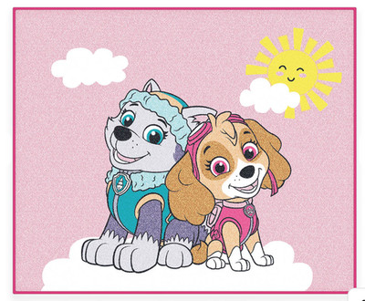 Paw Patrol Teppich - Everest & Skye 120x100cm