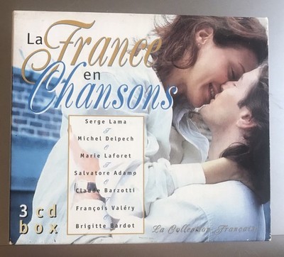 3 CD Box La France En Chansons La Collection Francaise