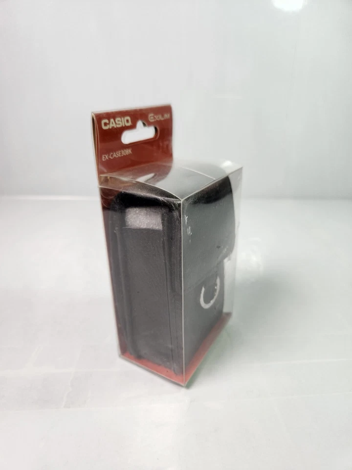 Casio Exilim ex-case30bk Funda de Cuero Suave para Serie Exilim  Foto 4 de 4