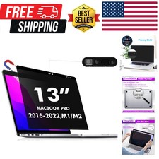 Privacy Screen for MacBook Pro 13.3 Inch Laptop 2016-2022 M1/M2   Magnetic An...
