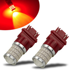 Ibrightstar 3157 Red Led Strobe Flashing Blinking Brake Tail Lightparking Bulbs
