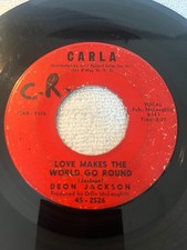 Deon Jackson (Love Makes the World Go Round/You Said You Loved) 45rpm Carla 1965