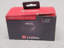iBeam Small Bullet Back-Up Camera Black BB-SBC Universal Surface or Flush Mount