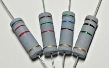 5W Carbon Film Resistor - Choose from 1R to 1M - UK Seller Free P&P