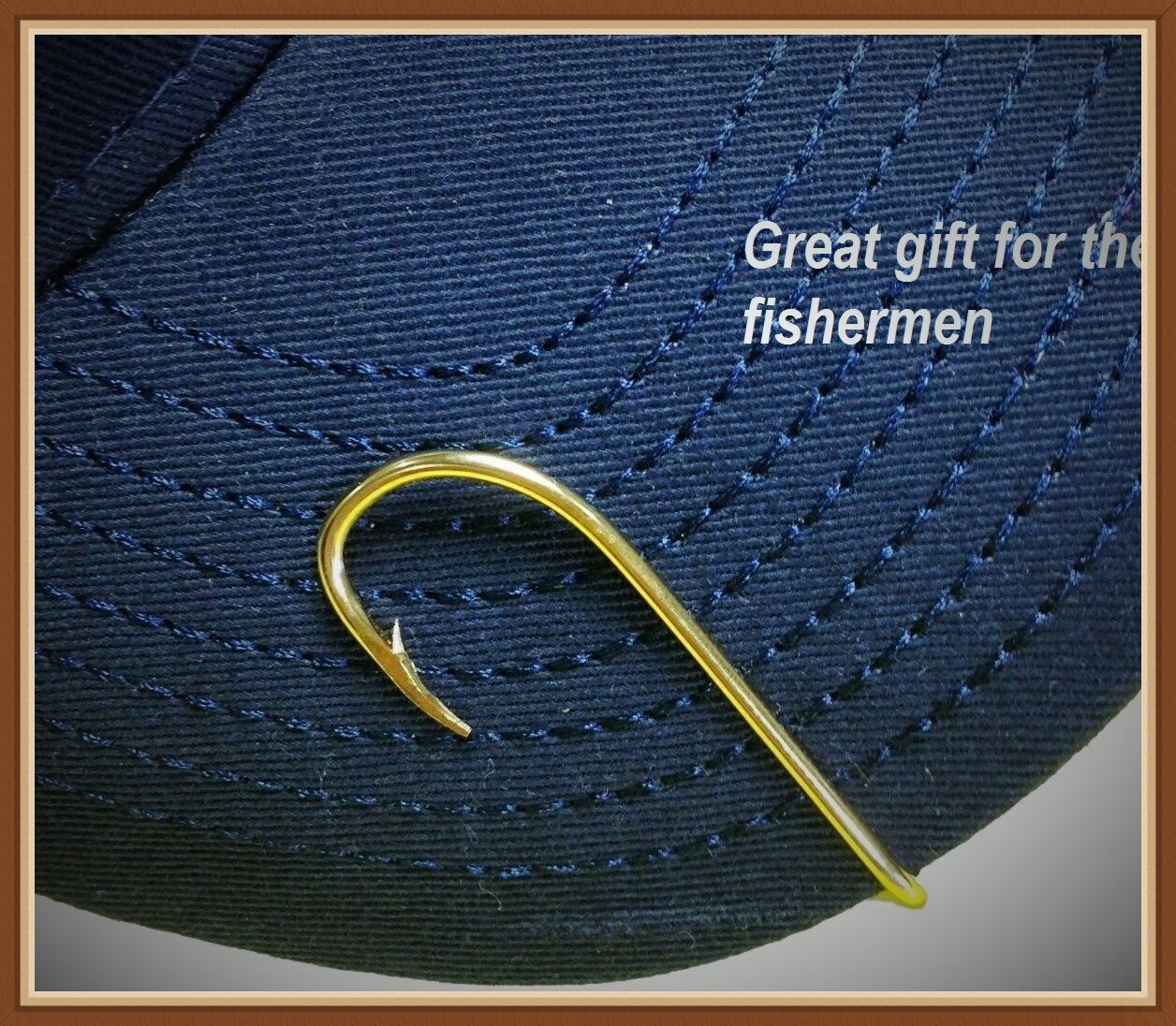 ORIGINAL EAGLE CLAW 155a CAP Hook Hat Pin, Tie Clip Fish Hook Clasps money  clip – CA.DI.ME.