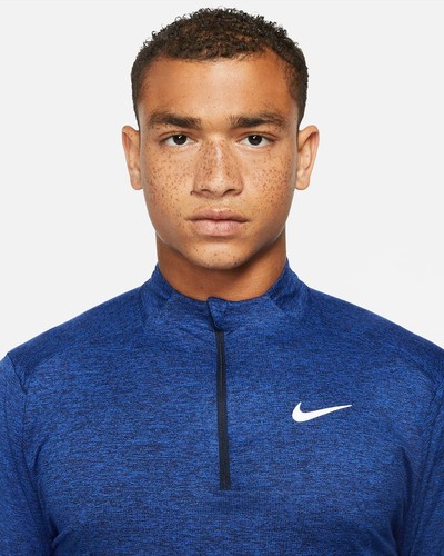Nike Dri-FIT Element 1/2 Zip Running Long Sleeve Men´s Shirt DD4756-451 Blue - Imagen 3 de 6