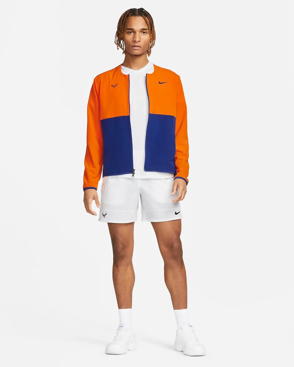 Nike Men's Rafa Rafael Nadal Dri Fit Full Zip Tennis Jacket CV2713