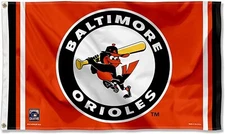 Baltimore Orioles 3x5 ft Flag Banner MLB Baseball Champions Free Shipping