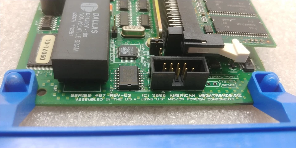 American Megatrends E4672507-02.01 Dual SCSI Raid Controller Series 467 REV-C3 - Image 3 of 4