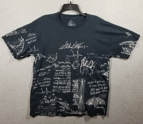 Celtek Skateboard Shirt Men Large Black AOP Made in USA Cotton - 第 1/8 張圖片
