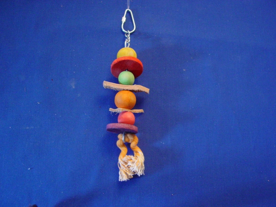 OLLESCH Spielzeug für Papageien, Sittiche und Exoten - Vogelspielzeug