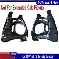 2× Bumper Bracket 521420C030 For 2007-13 Toyota Tundra Mounting Arm Steel Front
