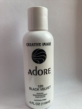 2 Adore Creative Image Semi Permanent Hair Dye Color 118 ml, 120 BLACK VELVET