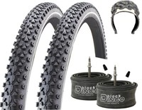 29 Zoll Mtb Reifen Set Mit Pannenschutz 29X2,10 (54-622) Inkl. 2 SchläUche Sv