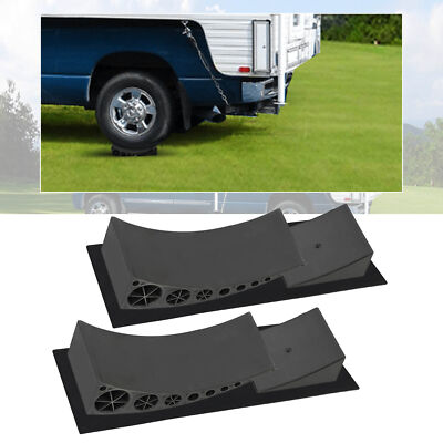 Universal 2 X Camper Leveler Curved RV Camper Trailer Leveling Blocks