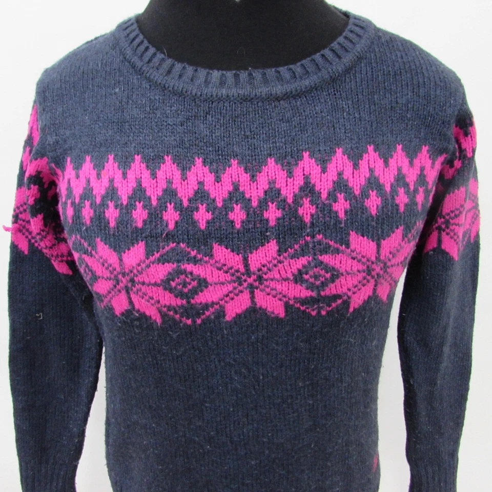 Super Dry Icelandic Wool Blend Crew Neck Jumper Chest 36/38 S UK Sku 7786 - Image 2 of 4