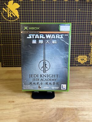 Star Wars Jedi knight Jedi academy XBOX Original Asia English NTSC-J Brand New