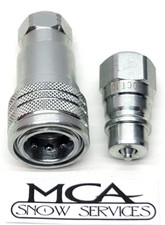 Meyer Snow Plow Hydraulic Quick Coupler Hose End Kit 15846 22291 22292 Meyer Snow Plow Hydraulic Quick Coupler Hose End Kit 15846 22291 22292