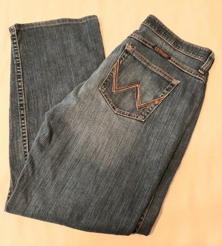 Wrangler Q-Baby Riding Jeans Wm Sz 9/10 