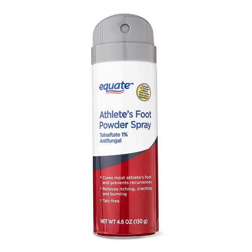 Athlete Antifungal Foot Powder Tolnaftate 1 4.6 Oz Spray Can Skin