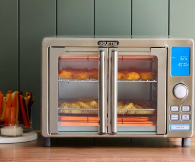 Gourmia French Door Digital Air Fryer Oven