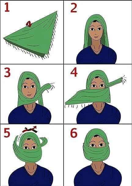 Cachecol Shemagh Exército Militar Algodão Pesado Árabe Tático Deserto Keffiyeh Bro - Imagem 3 de 4