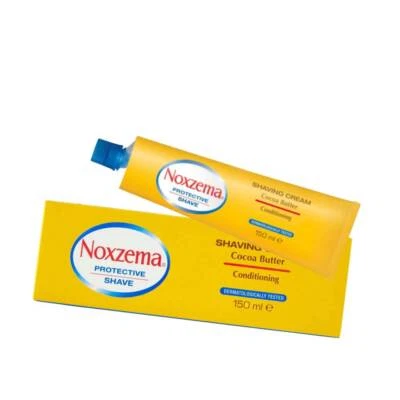 Noxzema Crema Da Barba Tubo Burro Di Cacao Per Rasatura 150ml