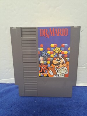Dr Mario Nintendo NES Game Cartridge Cleaned and Tested