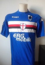 SAMPDORIA MATCH WORN SHIRT TISSONE SEASON 2008/09 HOME VERSION SERIE A 