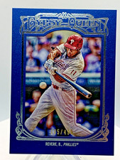 2013 Topps Gypsy Queen Blue Frame  - Ben Revere #269