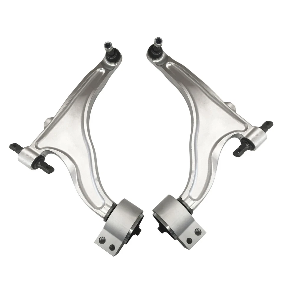 Brazos de control delanteros inferiores izquierdo y derecho 2 piezas para Cadillac SRX 2010-16 AWD FWD Foto 2 de 2