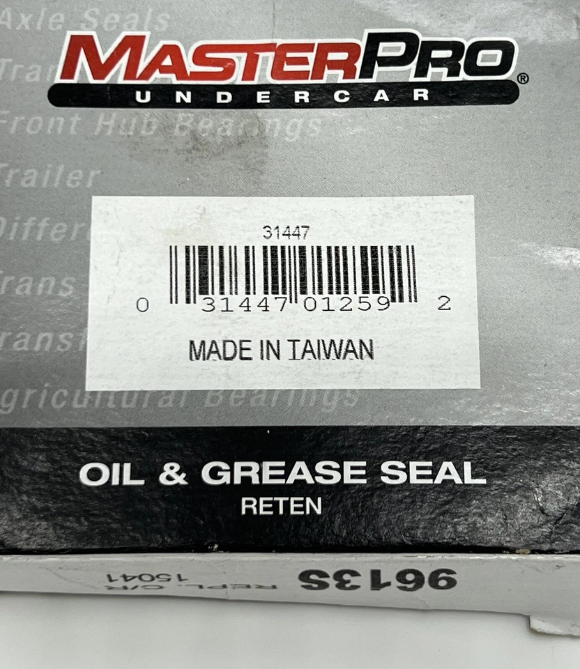 1 Lote de Cuatro Sello Carcasa Extensión Transmisión Automática MASTER PRO 9613S Envío Gratis Foto 4 de 4