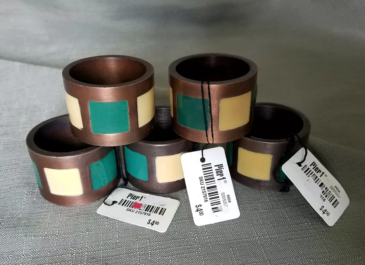 Pier 1 napkin sale rings