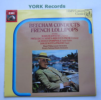 SXLP 30299 - BEECHAM conducts FRENCH LOLLIPOPS Royal PO/ French NRO Ex LP Record