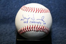 WILL VENABLE AUTOGRAPHED BASEBALL TEXAS RANGERS 