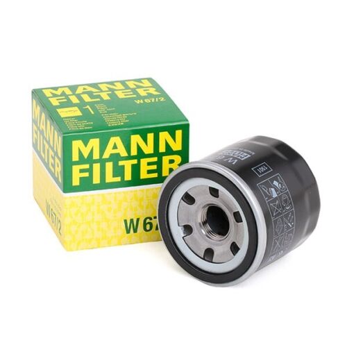 MANN-FILTER W 67/2 Ölfilter Motorölfilter für OPEL AGILA (B) (H08) - Afbeelding 1 van 7
