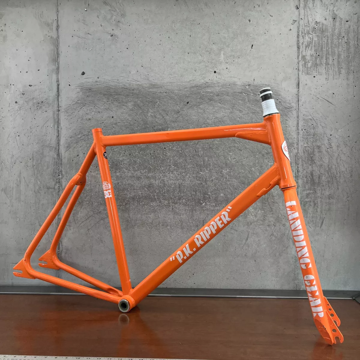 2010 SE PK Ripper 700c Creamsicle DC Fixed Gear Frame Looptail BMX Fixie Single