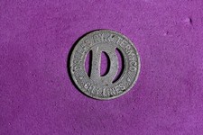 Dallas Ry. & Term Co City Lines Fare Token #M22622