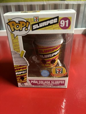 Funko Pop! Pina Colada Slurpee #91 Glitter 7-Eleven Exclusive, 7-11 Mint Box