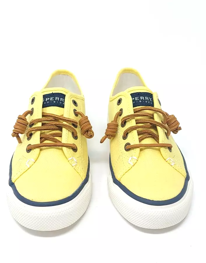 SPERRY Women s Seacoast Shoes Yellow Size UK 4 5 Clearance RRP 64.99