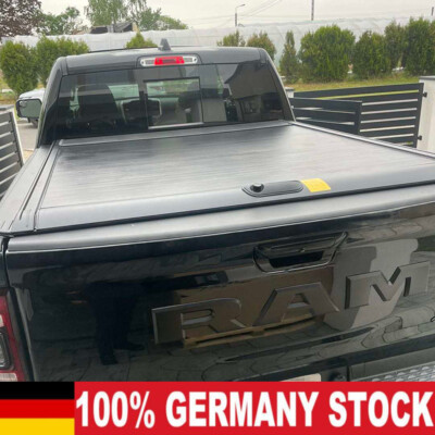 Laderaumabdeckung 6.4ft Abdeckung Rollcover für Dodge Ram 1500 2009-2018 Schwarz