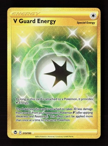 V Guard Energy (Secret) Secret Rare SWSH12: Silver Tempest 215/195 NM