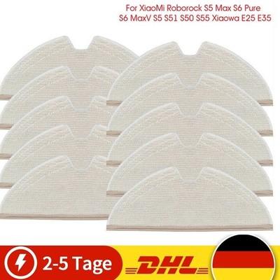 Für Xiaomi Roborock S6 Pure S6 MaxV S5 Max S5 E5 E4 E35 E2 Wischtuch Wischtücher