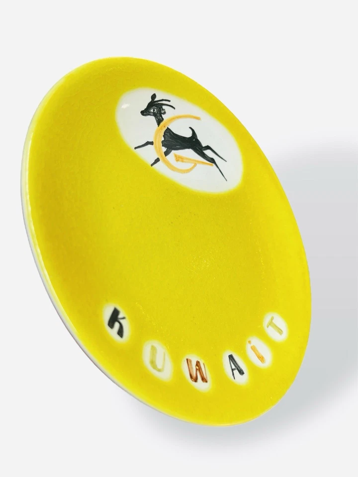 Assiette Plate céramique Roger Capron 50’s 60’s - Photo 2/4