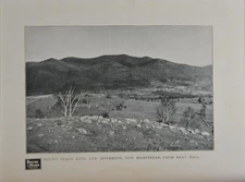 Antique Jefferson New Hampshire Art Print 1902 Boston & Maine Rail Road