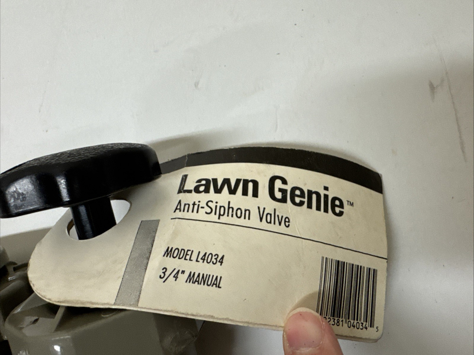 Lawn Genie Anti-Siphon Valve 3/4 in. L4034
