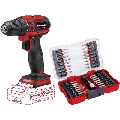 Einhell Power X-Change TE-CD 18/40 Li BL 2525945+2936799 Akku-Bohrschrauber 18 V
