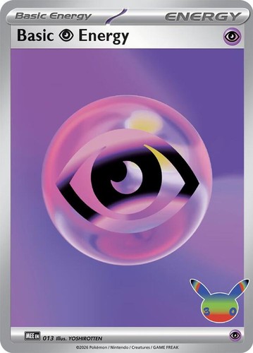 BASIC PSYCHIC ENERGY (30TH CELEBRATION) 013 HOLO