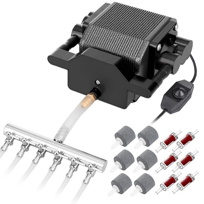 #ad Quiet Aquarium Air Pump 475GPH 0.03MPa 16W High Pressure Commercial Air Pump ... $64.51